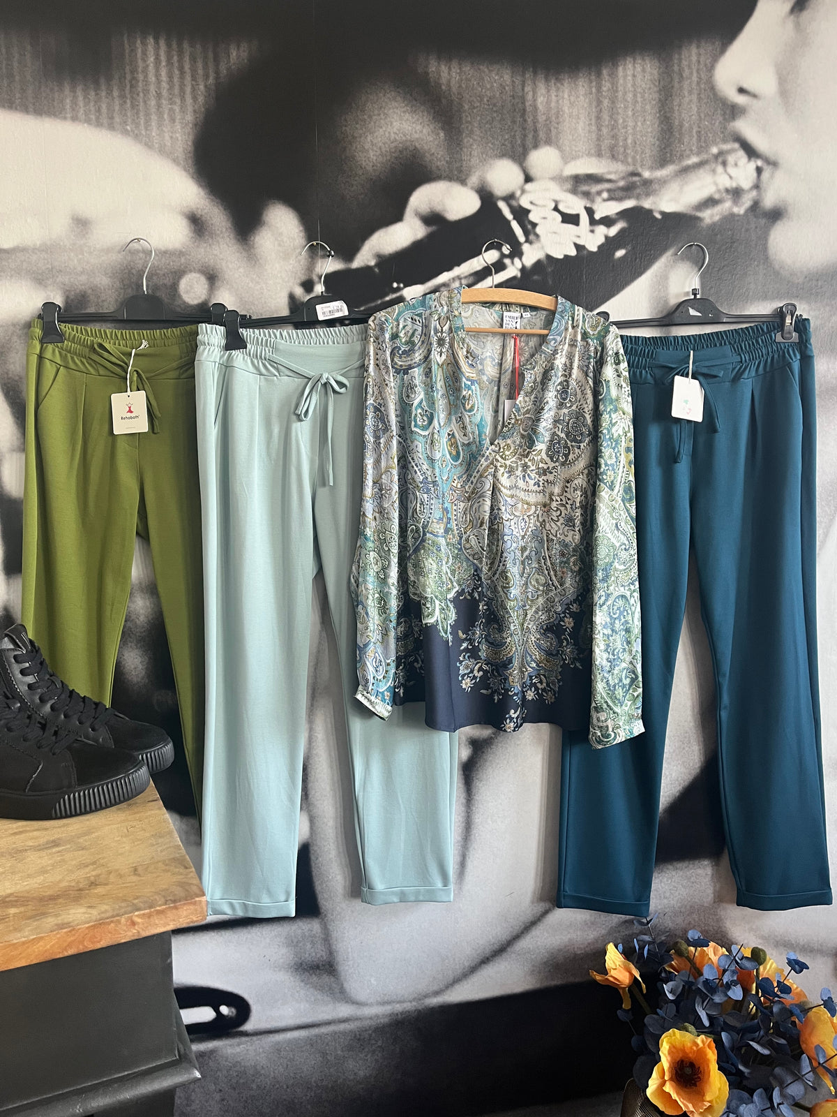 Bluse ,Paisley Blue, Emily van den Bergh