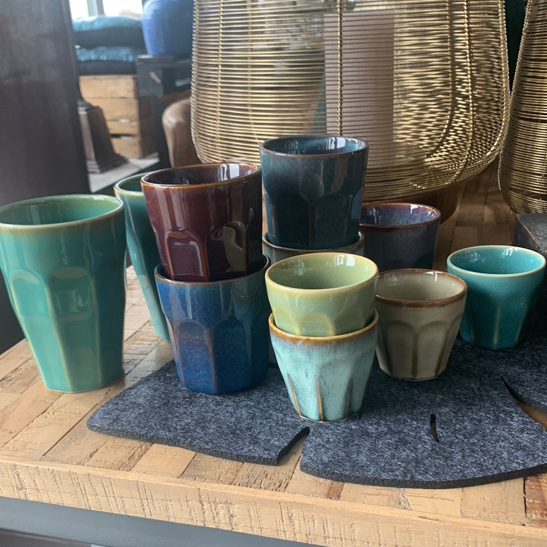 Becher in 3 versch. Größen ,