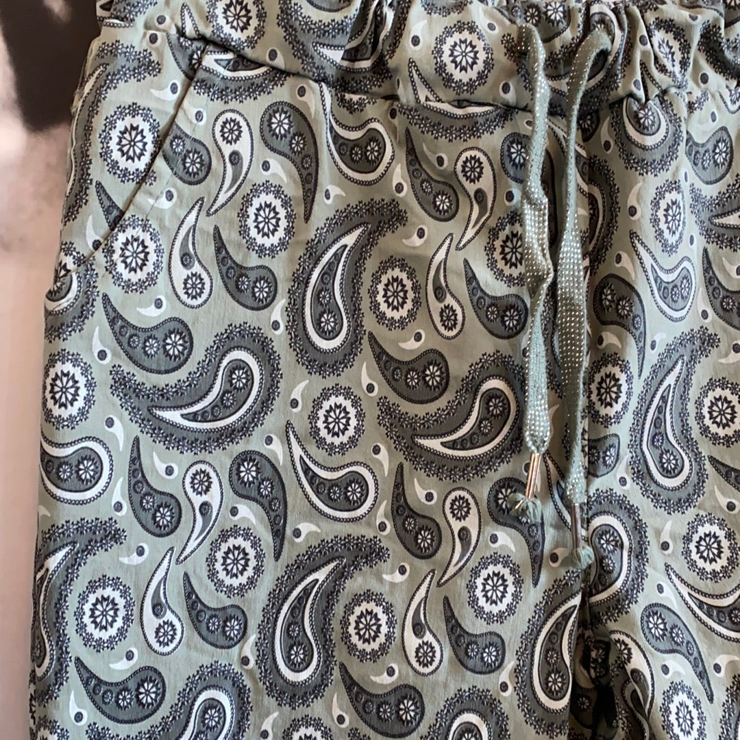 Hose mit Paisleymuster