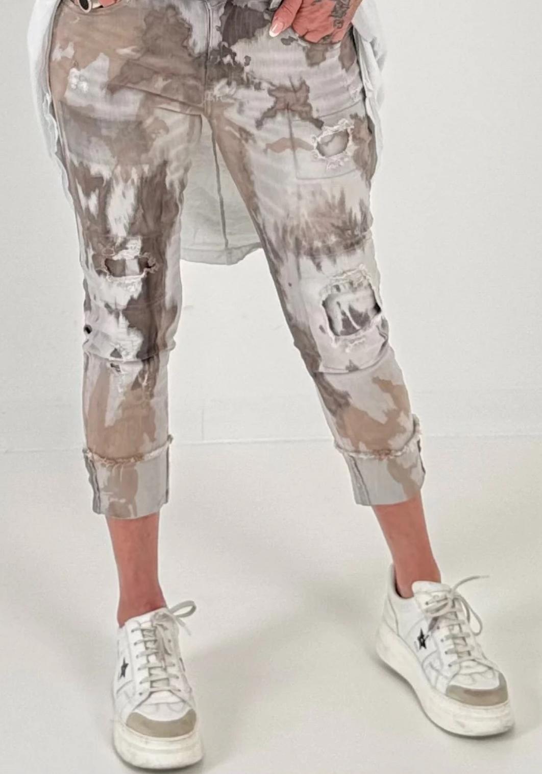 Jeans , Flecken