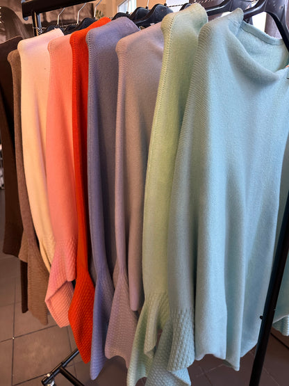 Pullover, Feinstrick, Diagonal