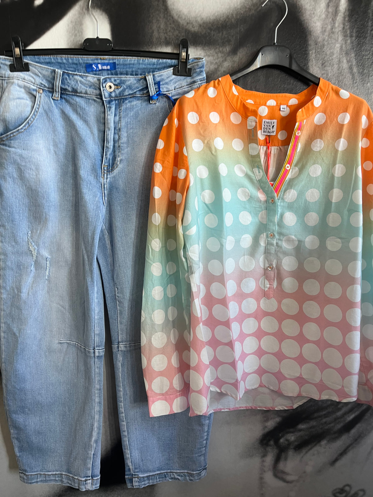 Bluse , Dots PastelEmily van den Bergh