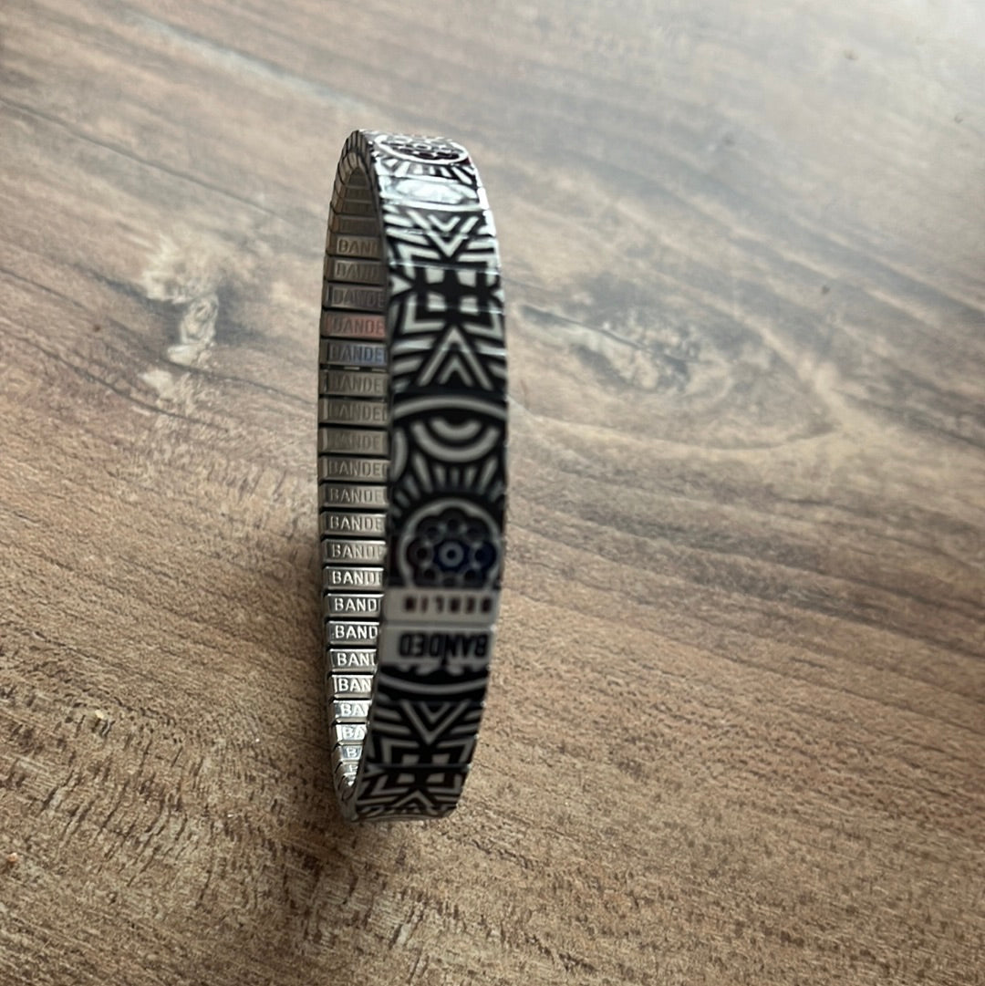 Armband ,Capitan  , 10 mm, Banded