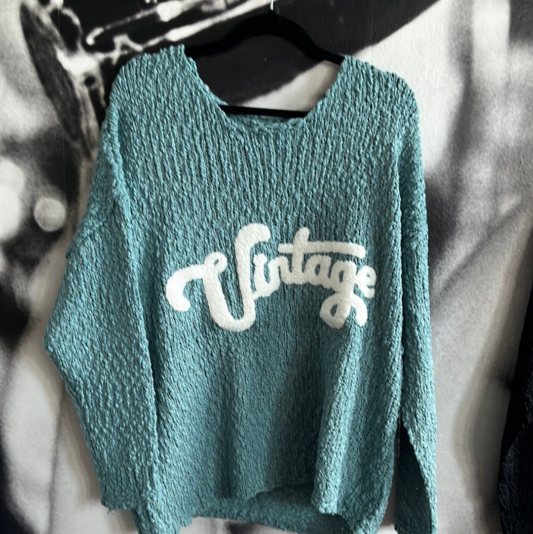 Strickpulli Vintage