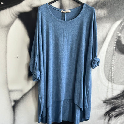 Shirt , Feinstrick Oversize BIG