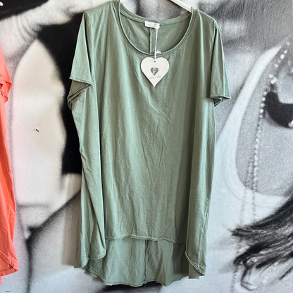 T-Shirt, Kurzarm , uni