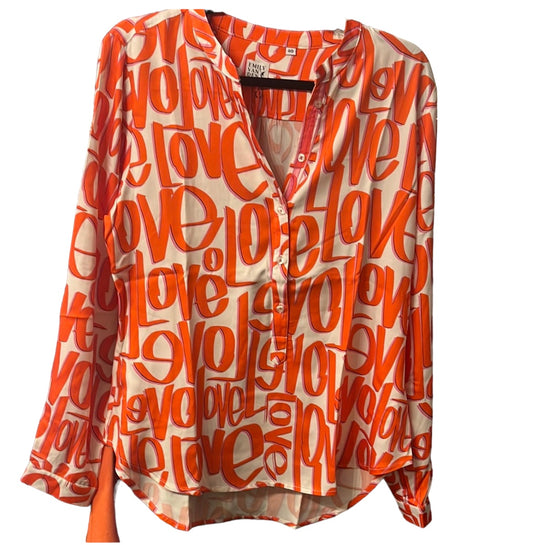 Bluse ,Letters Love, Emily van den Bergh