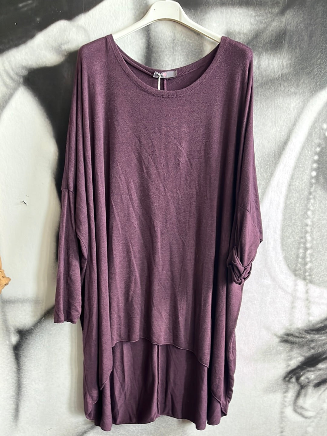 Shirt , Feinstrick Oversize BIG