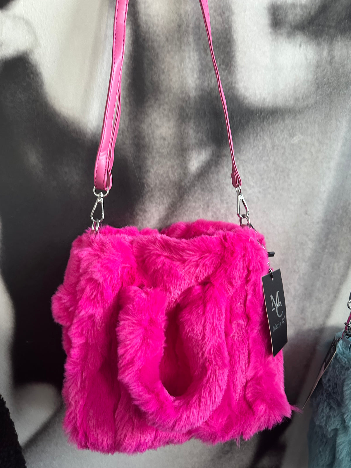Felltasche / Kunstfell Tasche/ klein