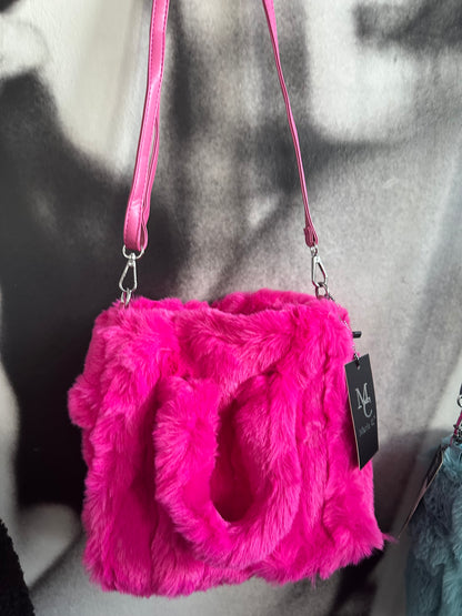 Felltasche / Kunstfell Tasche/ klein