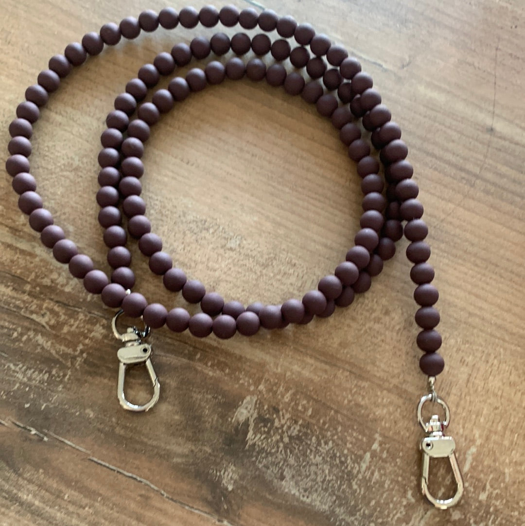 Handykette mit Perlen