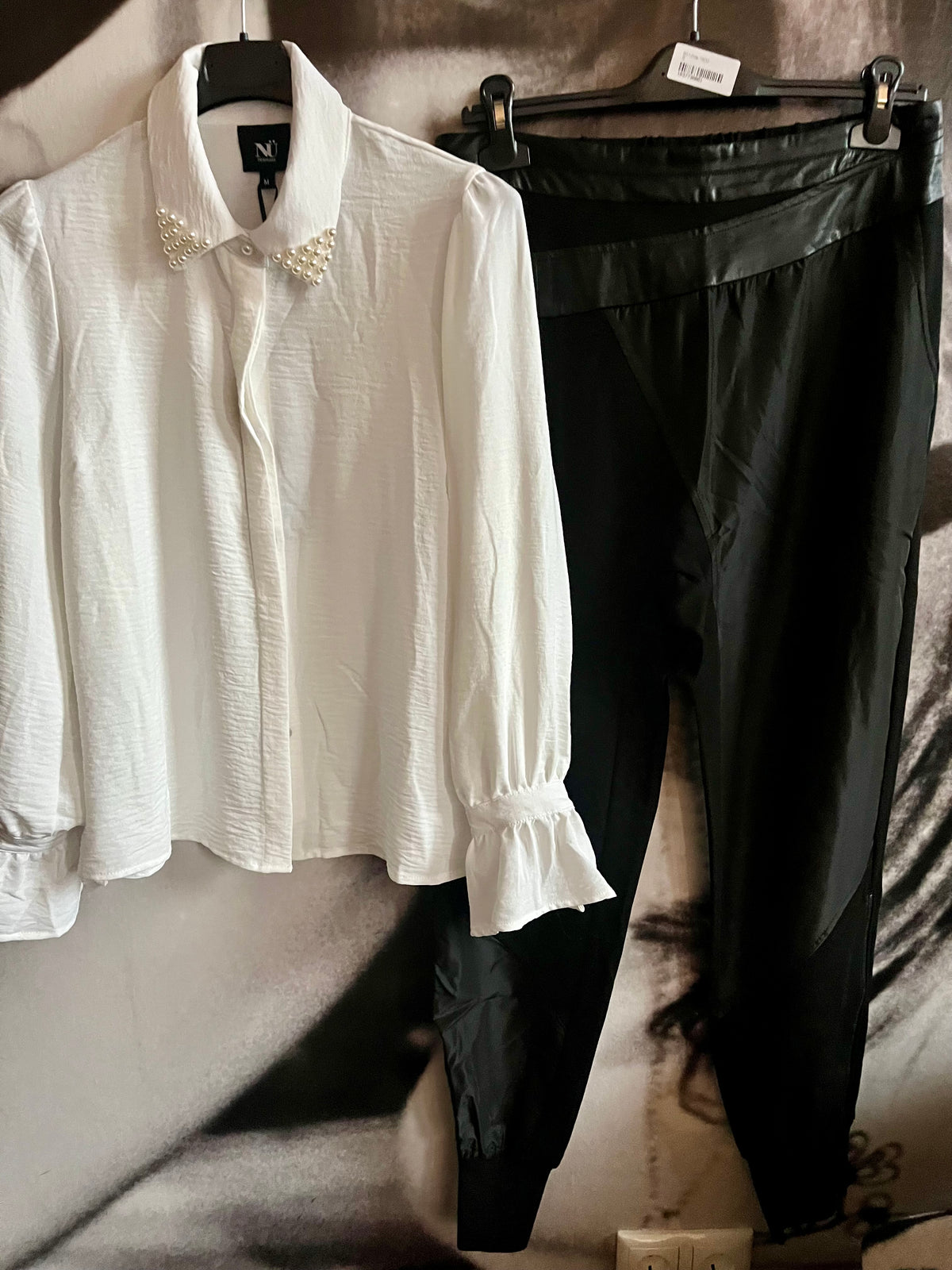 Bluse , Hemdbluse , Weiß