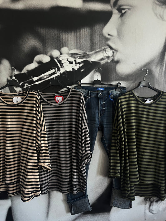 Shirt , gestreift