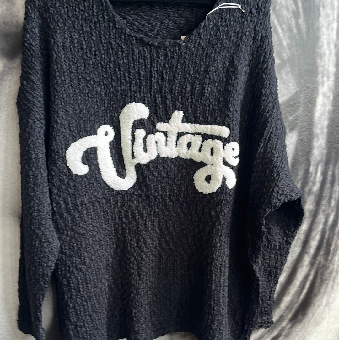 Strickpulli Vintage