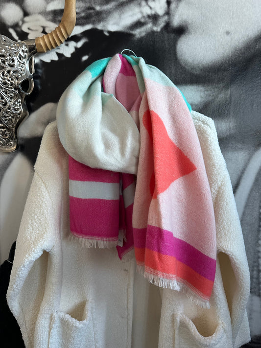Schal , Multi Color