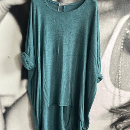 Shirt , Feinstrick Oversize BIG