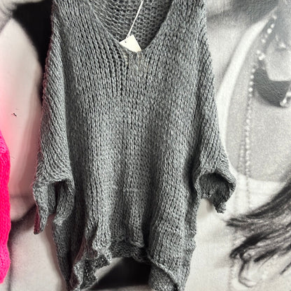 Strickpulli , grob gestrickt