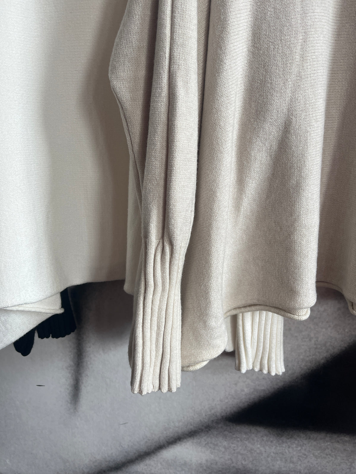 Strickpulli mit Stehbündchen,