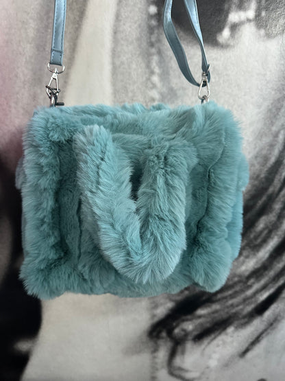 Felltasche / Kunstfell Tasche/ klein