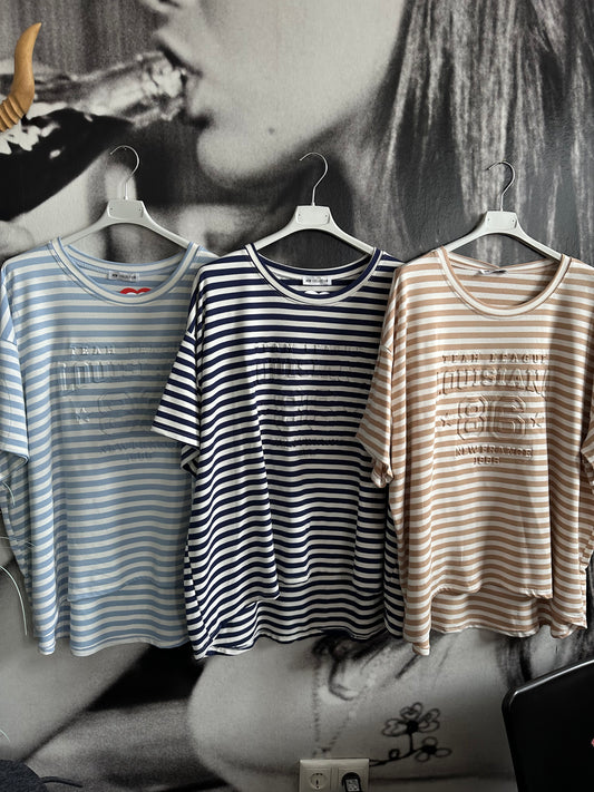Shirt , BIG , mit Prägung