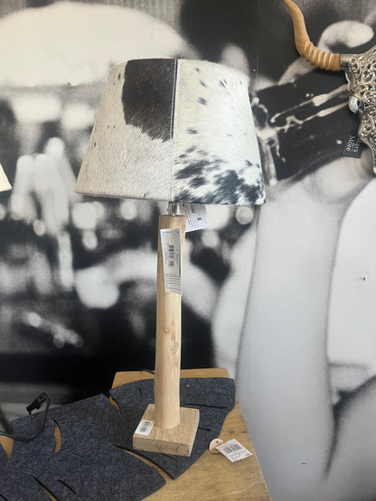Lampenschirm Kuhfell gemustert,  30 cm ( ohne Ständer )