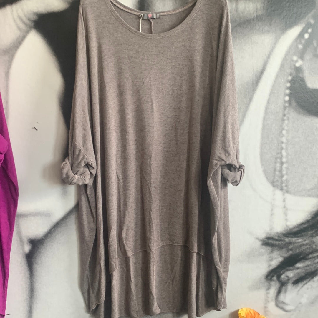 Shirt , Feinstrick Oversize BIG