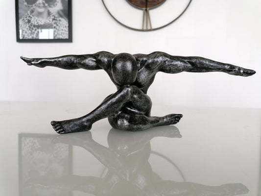 Cliffhanger Skulptur, Sportler