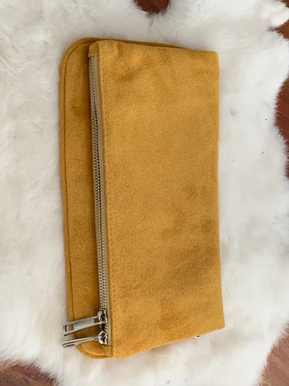 Tasche /  ( wandelbar ) Wildleder
