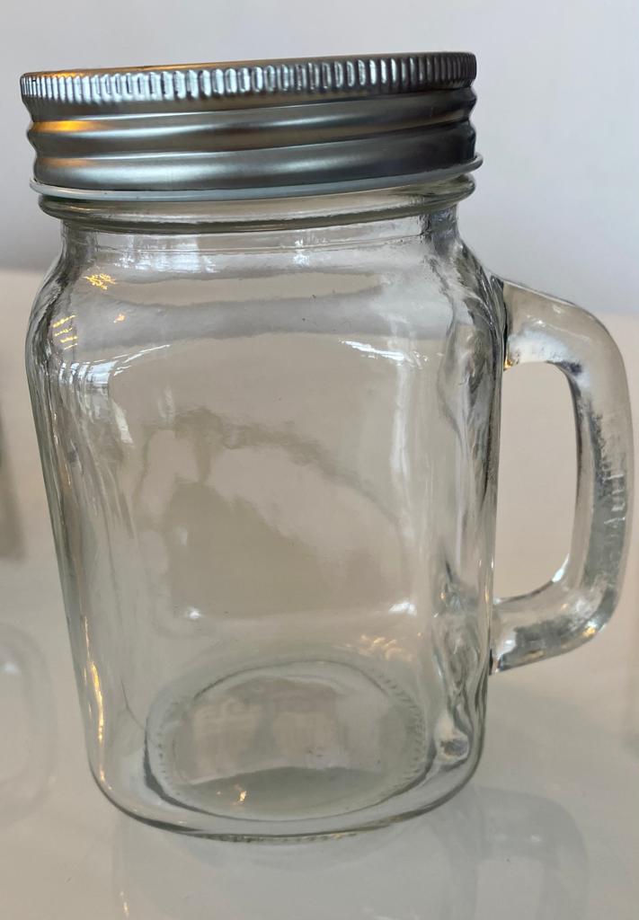 Glas / Gläser mit Schraubdeckel Set 4 Stück
