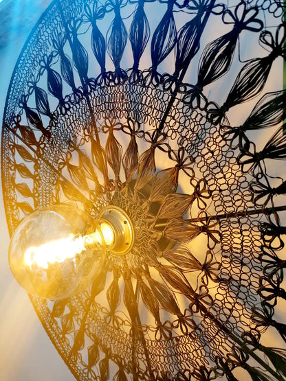 Wandlampe , oriental,  rund