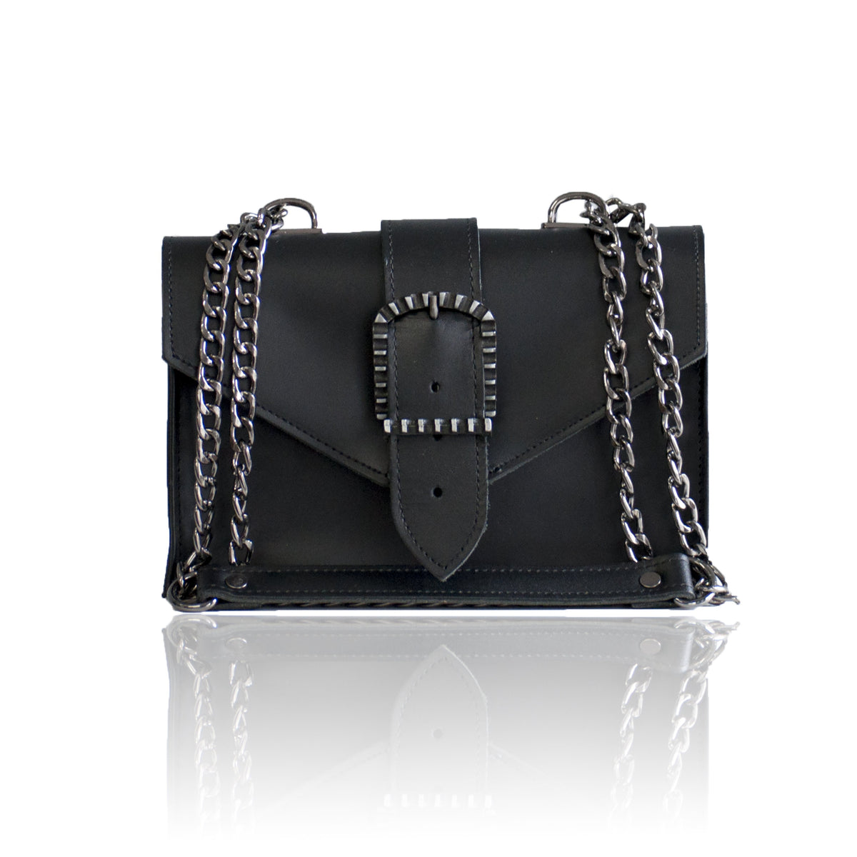 Tasche Kira, Handtasche Glattleder