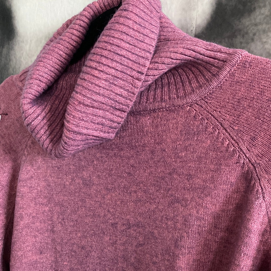 Strickpulli , Rollkragen, Viskosemix