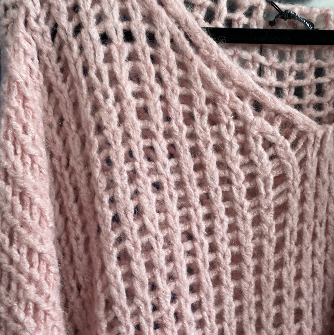 Strickpulli mit V-Ausschnitt, BIG