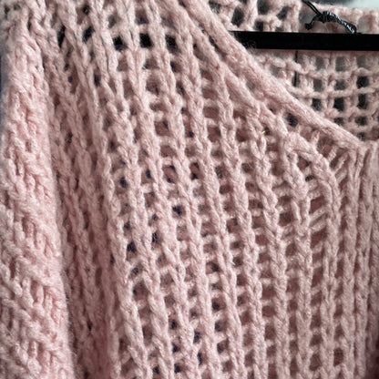 Strickpulli mit V-Ausschnitt, BIG