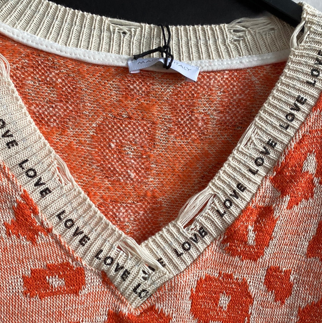 Strickpulli Leo, Vintage