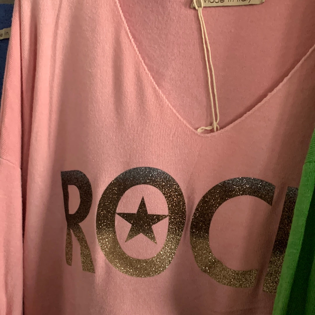 Pullover, Feinstrick, Rock