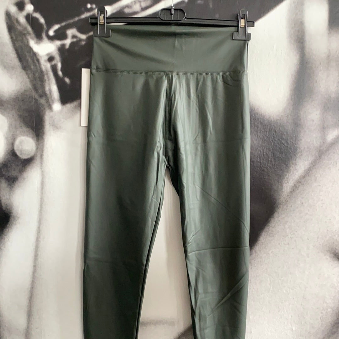 Leggings ( Fakeleder ) farbig