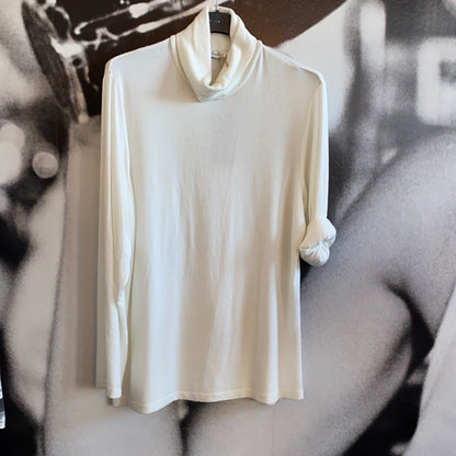 Rollkragen Pulli, Feinstrick