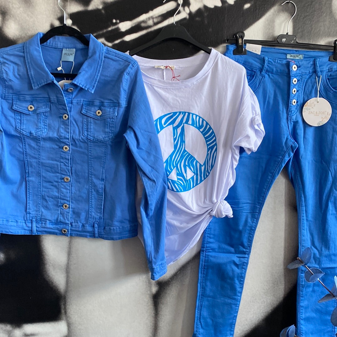 Jacke, Jeansjacke,  kurz, Zac & Zoe