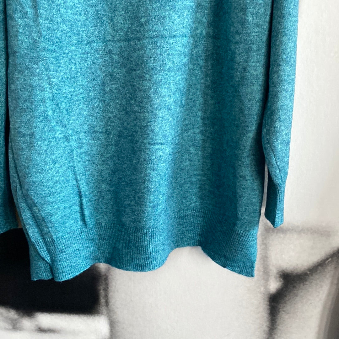 Strickpulli , Rollkragen, Viskosemix