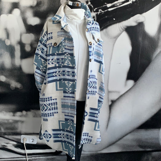 Hemd / Jacke,  Mantel Ethno Muster