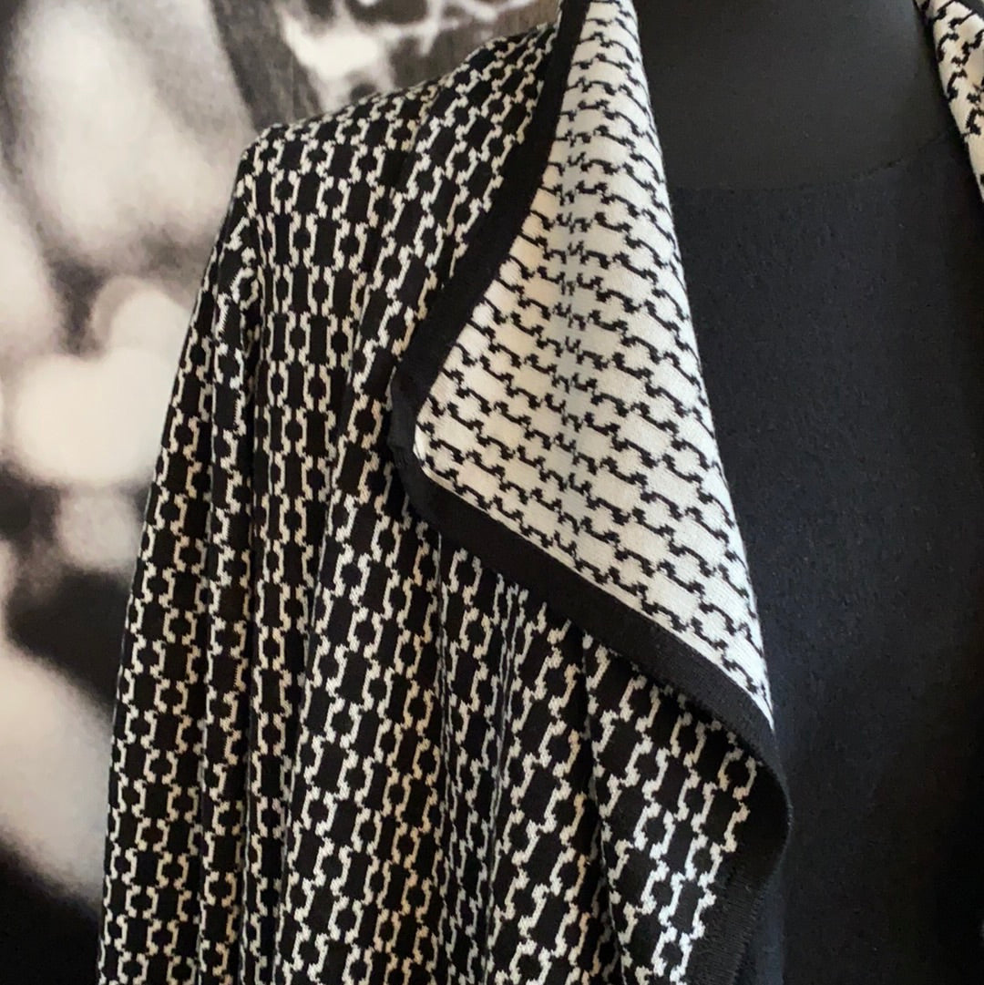 Strickmantel mit Muster ( BIG Size)