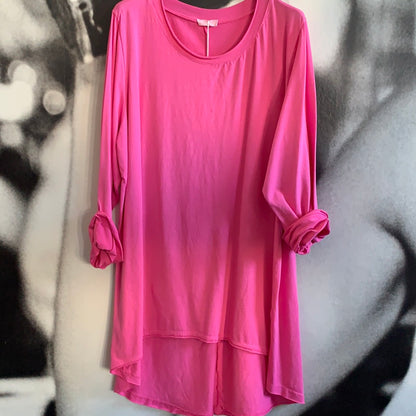 T - Shirt, Langarm ,uni
