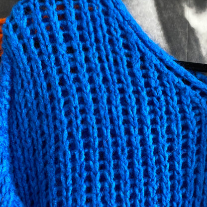 Strickpulli mit V-Ausschnitt, BIG