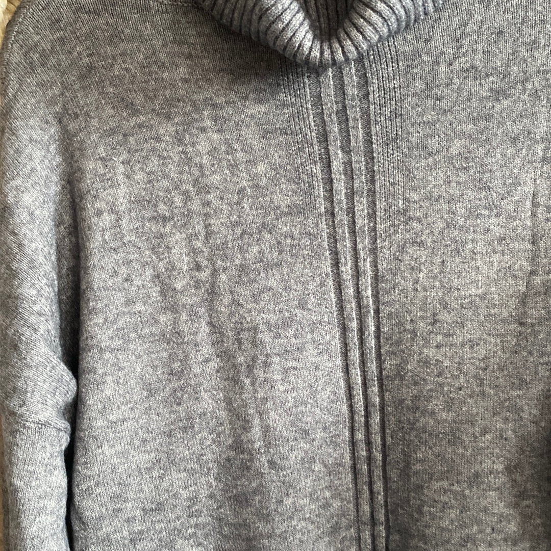 Strickpulli , Rollkragen, Viskosemix