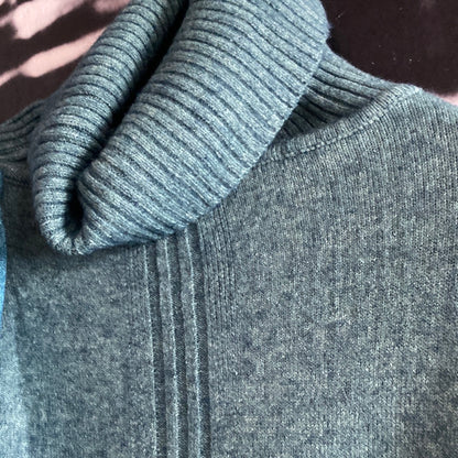 Strickpulli , Rollkragen, Viskosemix